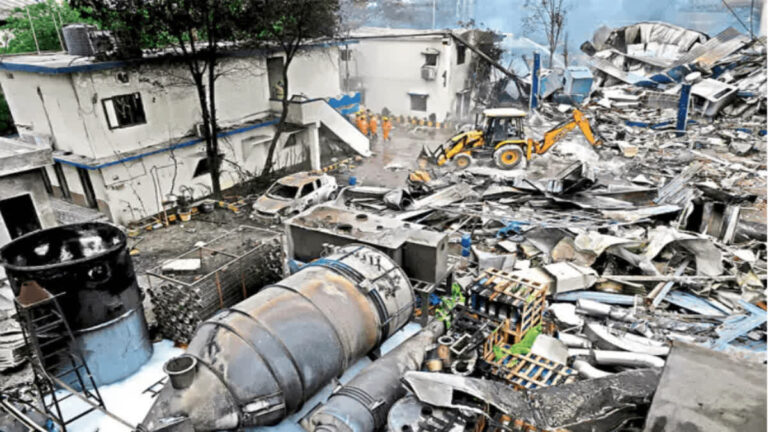 तेलंगाना फैक्ट्री ब्लास्ट