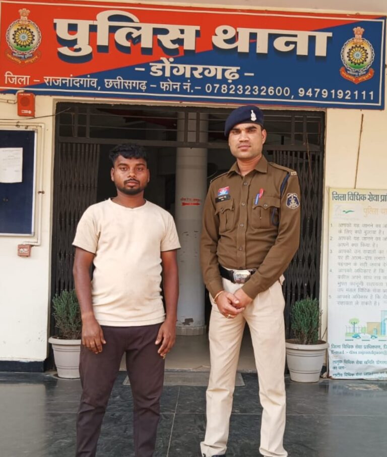 चाकू के वार से जख्मी करने वाला आरोपी पुलिस के हत्थे चढ़ा