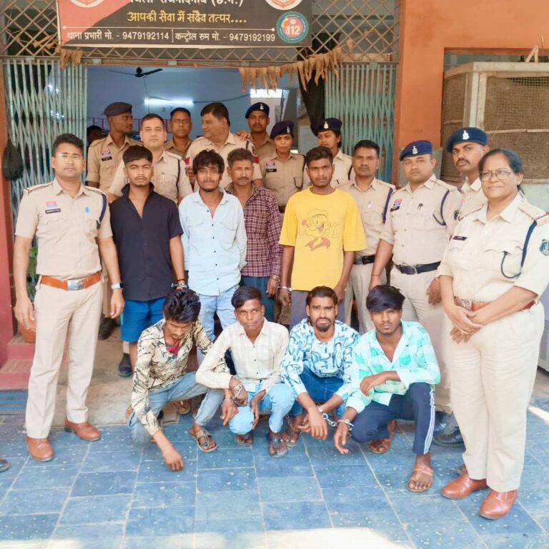 लालबाग पुलिस की बड़ी कार्यवाही: शांति भंग करने वाले 08 आरोपी गिरफ्तार, होली से पहले सख्त एक्शन