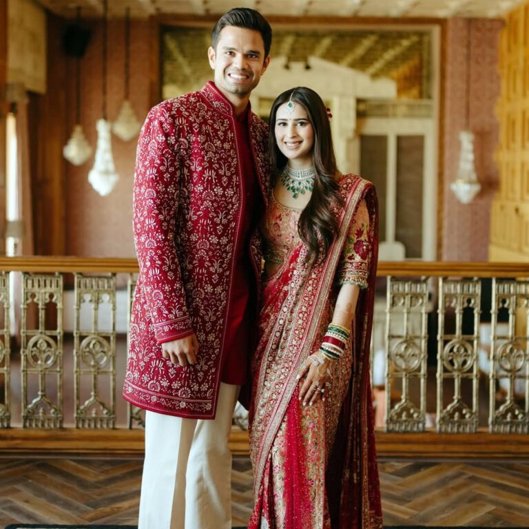 अर्जुन और सानिया की शाही शादी का जश्न